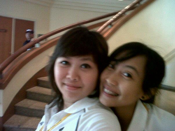 Cristi Putri Dewanti with Comank Chan